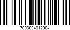 Código de barras (EAN, GTIN, SKU, ISBN): '7896094912304'