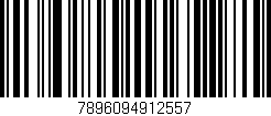 Código de barras (EAN, GTIN, SKU, ISBN): '7896094912557'