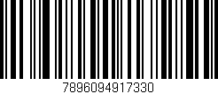 Código de barras (EAN, GTIN, SKU, ISBN): '7896094917330'