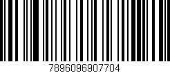 Código de barras (EAN, GTIN, SKU, ISBN): '7896096907704'