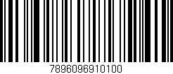 Código de barras (EAN, GTIN, SKU, ISBN): '7896096910100'