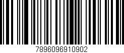 Código de barras (EAN, GTIN, SKU, ISBN): '7896096910902'