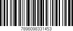 Código de barras (EAN, GTIN, SKU, ISBN): '7896098331453'