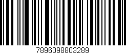 Código de barras (EAN, GTIN, SKU, ISBN): '7896098803289'