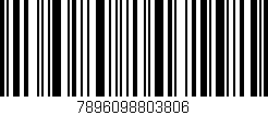 Código de barras (EAN, GTIN, SKU, ISBN): '7896098803806'