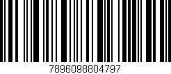 Código de barras (EAN, GTIN, SKU, ISBN): '7896098804797'