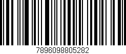 Código de barras (EAN, GTIN, SKU, ISBN): '7896098805282'