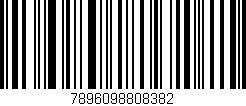 Código de barras (EAN, GTIN, SKU, ISBN): '7896098808382'
