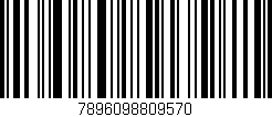 Código de barras (EAN, GTIN, SKU, ISBN): '7896098809570'