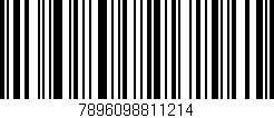 Código de barras (EAN, GTIN, SKU, ISBN): '7896098811214'