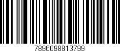 Código de barras (EAN, GTIN, SKU, ISBN): '7896098813799'