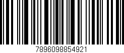 Código de barras (EAN, GTIN, SKU, ISBN): '7896098854921'