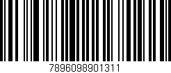 Código de barras (EAN, GTIN, SKU, ISBN): '7896098901311'