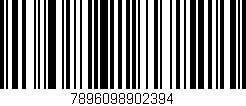 Código de barras (EAN, GTIN, SKU, ISBN): '7896098902394'