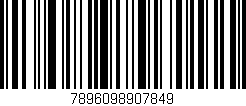 Código de barras (EAN, GTIN, SKU, ISBN): '7896098907849'