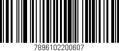 Código de barras (EAN, GTIN, SKU, ISBN): '7896102200607'