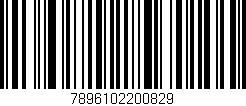 Código de barras (EAN, GTIN, SKU, ISBN): '7896102200829'