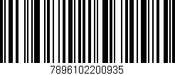 Código de barras (EAN, GTIN, SKU, ISBN): '7896102200935'