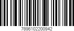 Código de barras (EAN, GTIN, SKU, ISBN): '7896102200942'