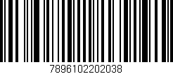 Código de barras (EAN, GTIN, SKU, ISBN): '7896102202038'