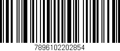 Código de barras (EAN, GTIN, SKU, ISBN): '7896102202854'