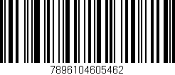 Código de barras (EAN, GTIN, SKU, ISBN): '7896104605462'