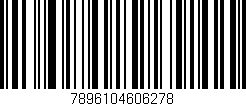 Código de barras (EAN, GTIN, SKU, ISBN): '7896104606278'