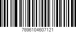 Código de barras (EAN, GTIN, SKU, ISBN): '7896104607121'