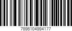 Código de barras (EAN, GTIN, SKU, ISBN): '7896104994177'