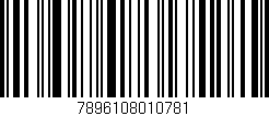 Código de barras (EAN, GTIN, SKU, ISBN): '7896108010781'