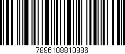 Código de barras (EAN, GTIN, SKU, ISBN): '7896108810886'