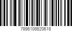Código de barras (EAN, GTIN, SKU, ISBN): '7896108820618'