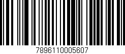 Código de barras (EAN, GTIN, SKU, ISBN): '7896110005607'