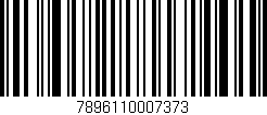 Código de barras (EAN, GTIN, SKU, ISBN): '7896110007373'