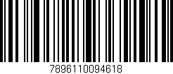 Código de barras (EAN, GTIN, SKU, ISBN): '7896110094618'