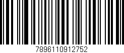 Código de barras (EAN, GTIN, SKU, ISBN): '7896110912752'