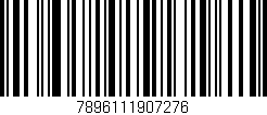 Código de barras (EAN, GTIN, SKU, ISBN): '7896111907276'