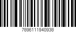 Código de barras (EAN, GTIN, SKU, ISBN): '7896111940938'