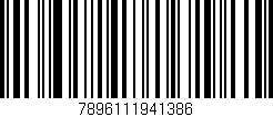 Código de barras (EAN, GTIN, SKU, ISBN): '7896111941386'