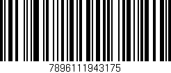 Código de barras (EAN, GTIN, SKU, ISBN): '7896111943175'