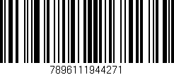 Código de barras (EAN, GTIN, SKU, ISBN): '7896111944271'