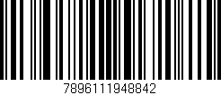 Código de barras (EAN, GTIN, SKU, ISBN): '7896111948842'