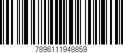 Código de barras (EAN, GTIN, SKU, ISBN): '7896111948859'