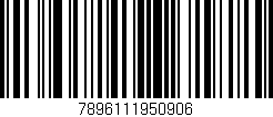 Código de barras (EAN, GTIN, SKU, ISBN): '7896111950906'