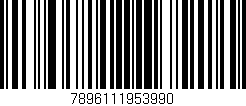 Código de barras (EAN, GTIN, SKU, ISBN): '7896111953990'