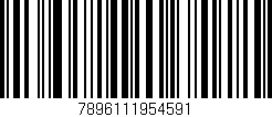 Código de barras (EAN, GTIN, SKU, ISBN): '7896111954591'