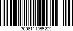 Código de barras (EAN, GTIN, SKU, ISBN): '7896111955239'