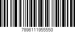 Código de barras (EAN, GTIN, SKU, ISBN): '7896111955550'