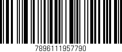 Código de barras (EAN, GTIN, SKU, ISBN): '7896111957790'