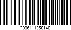 Código de barras (EAN, GTIN, SKU, ISBN): '7896111958148'